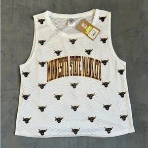 Minnesota State Mankato Women's Mesh Jersey White L 12/14